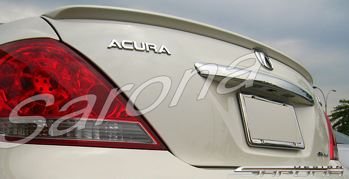 Custom Acura RL Trunk Wing  Sedan (2005 - 2008) - $239.00 (Manufacturer Sarona, Part #AC-035-TW)